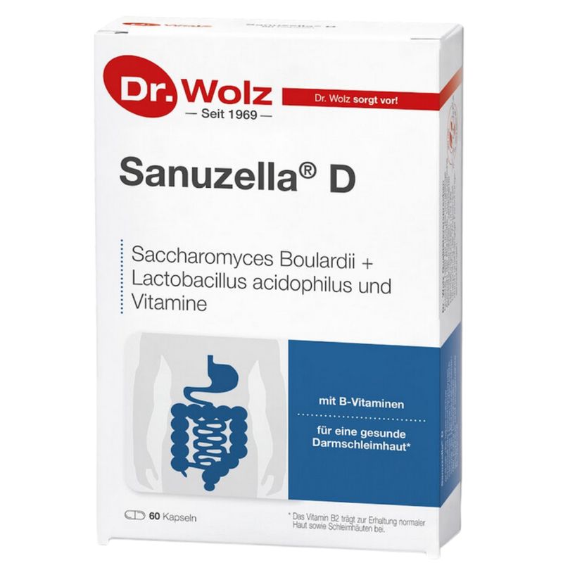 SANUZELLA D Zellulose Kapseln