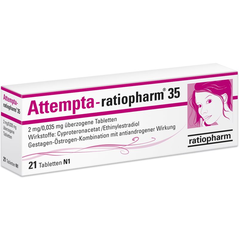 ATTEMPTA-ratiopharm 35 2mg/0,035mg �berz.Tabl.