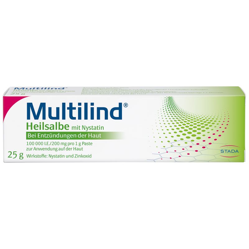 MULTILIND Heilsalbe m.Nystatin u.Zinkoxid