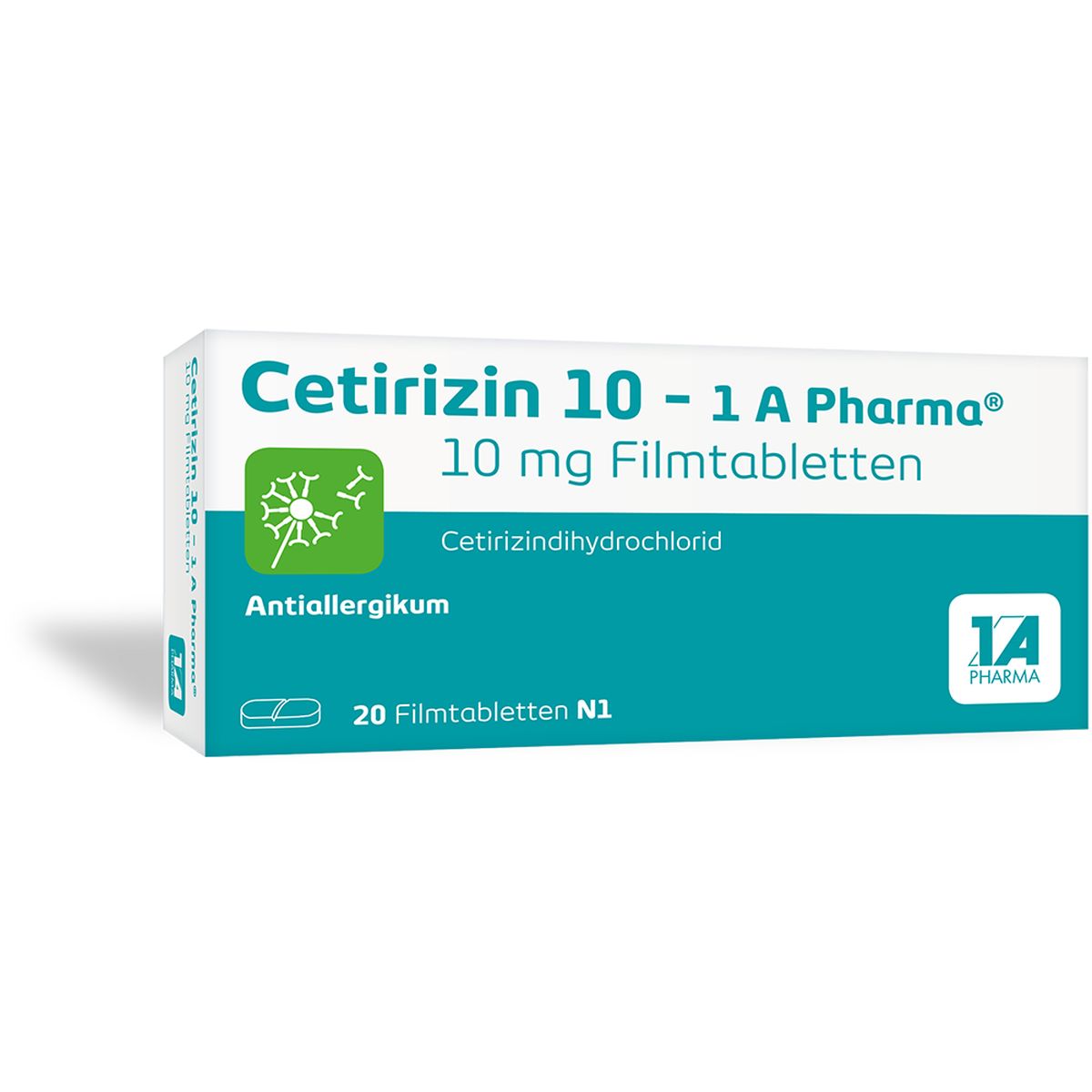 CETIRIZIN 10-1A Pharma Filmtabletten