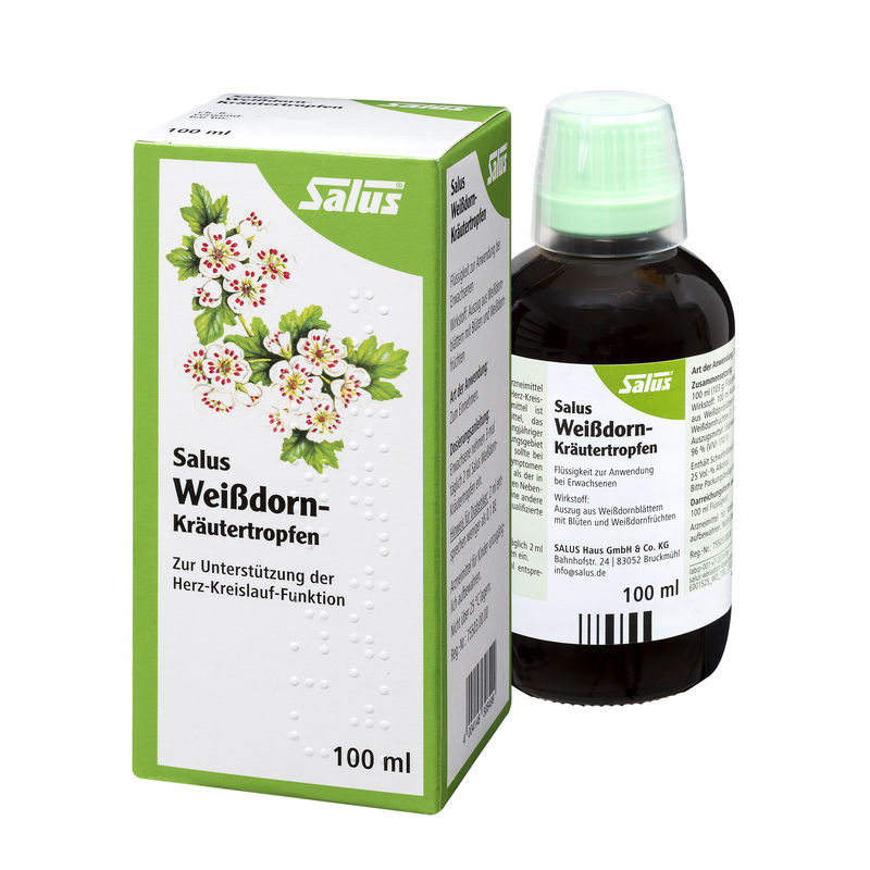 WEISSDORN KR�UTERTROPFEN Salus