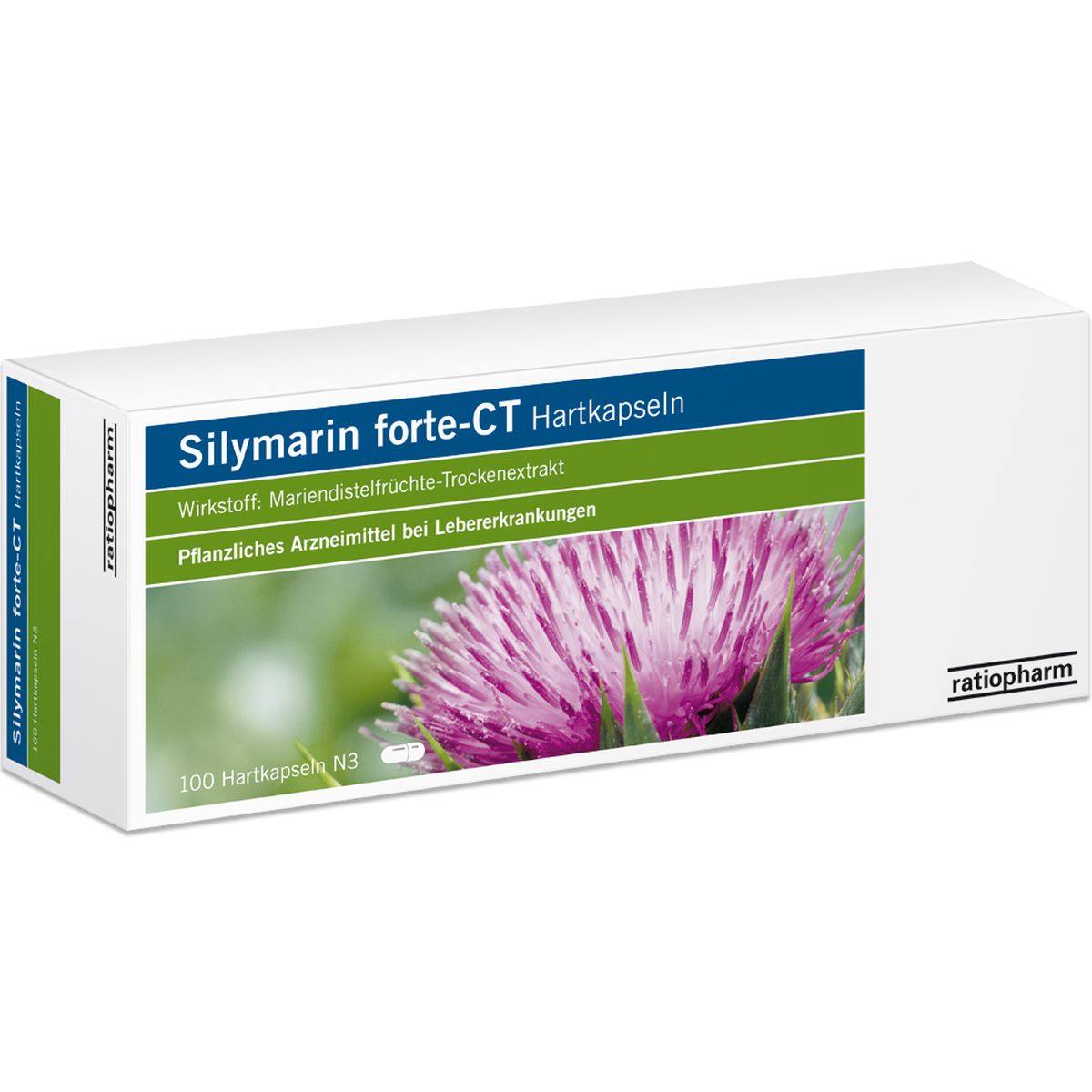 SILYMARIN forte-CT Hartkapseln