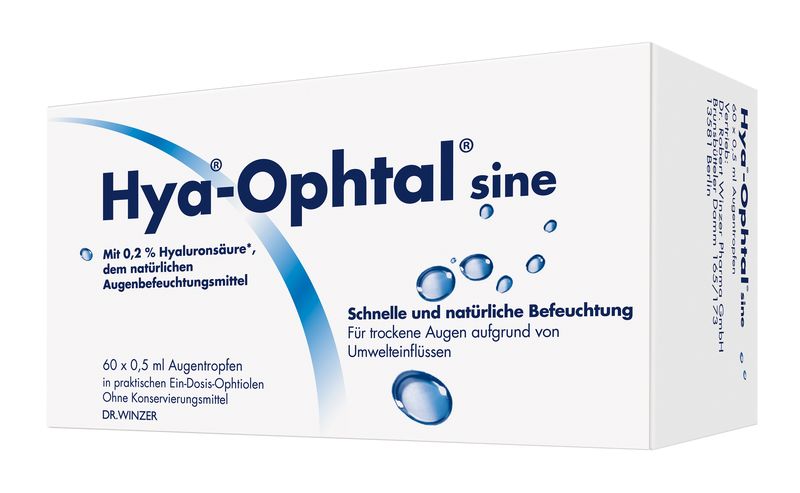 HYA-OPHTAL sine Augentropfen