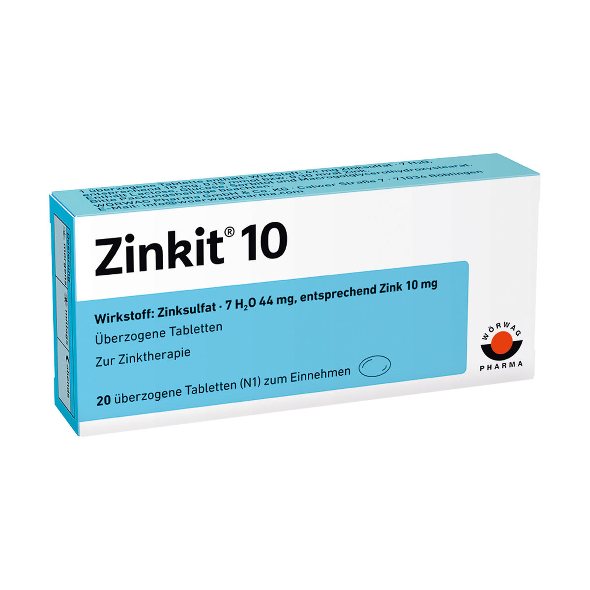 ZINKIT 10 �berzogene Tabletten