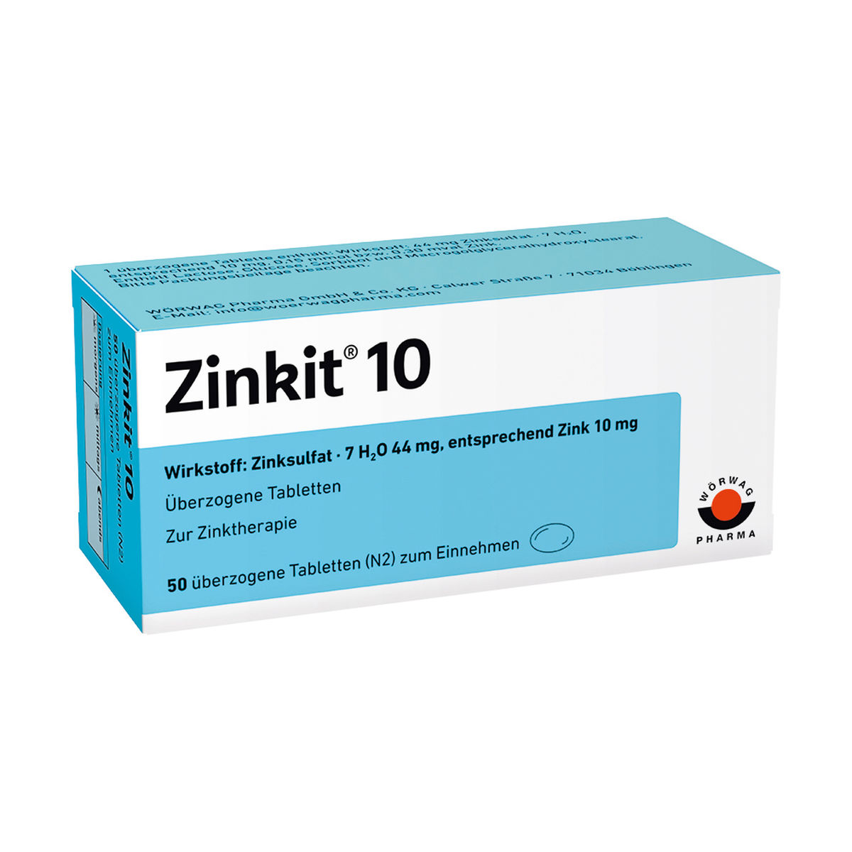 ZINKIT 10 �berzogene Tabletten