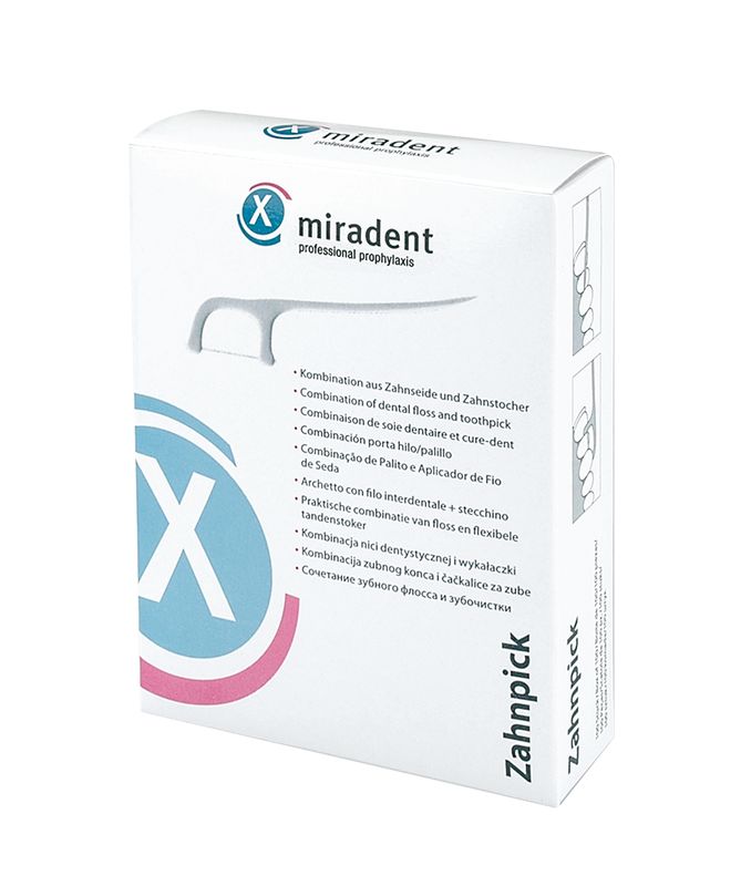 MIRADENT Zahnseidensticks Zahnpick