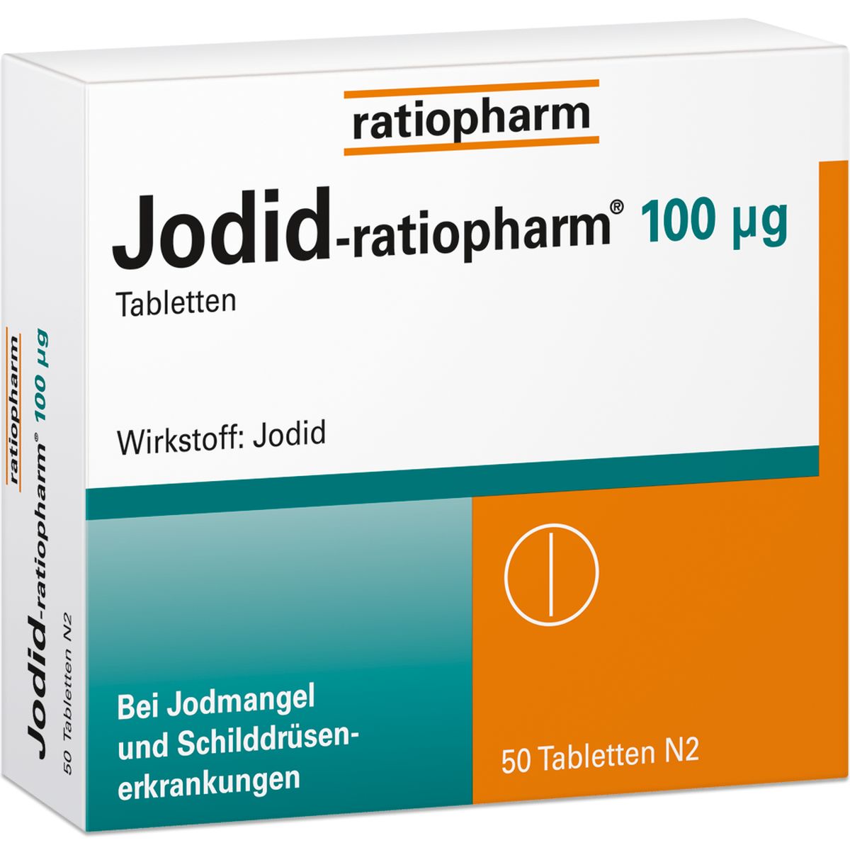 JODID-ratiopharm 100 g Tabletten