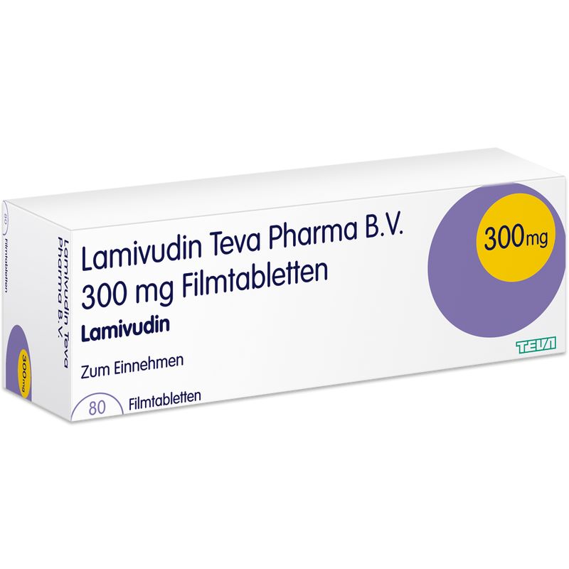 LAMIVUDIN Teva Pharma B.V. 300 mg Ratio.Filmtabl.