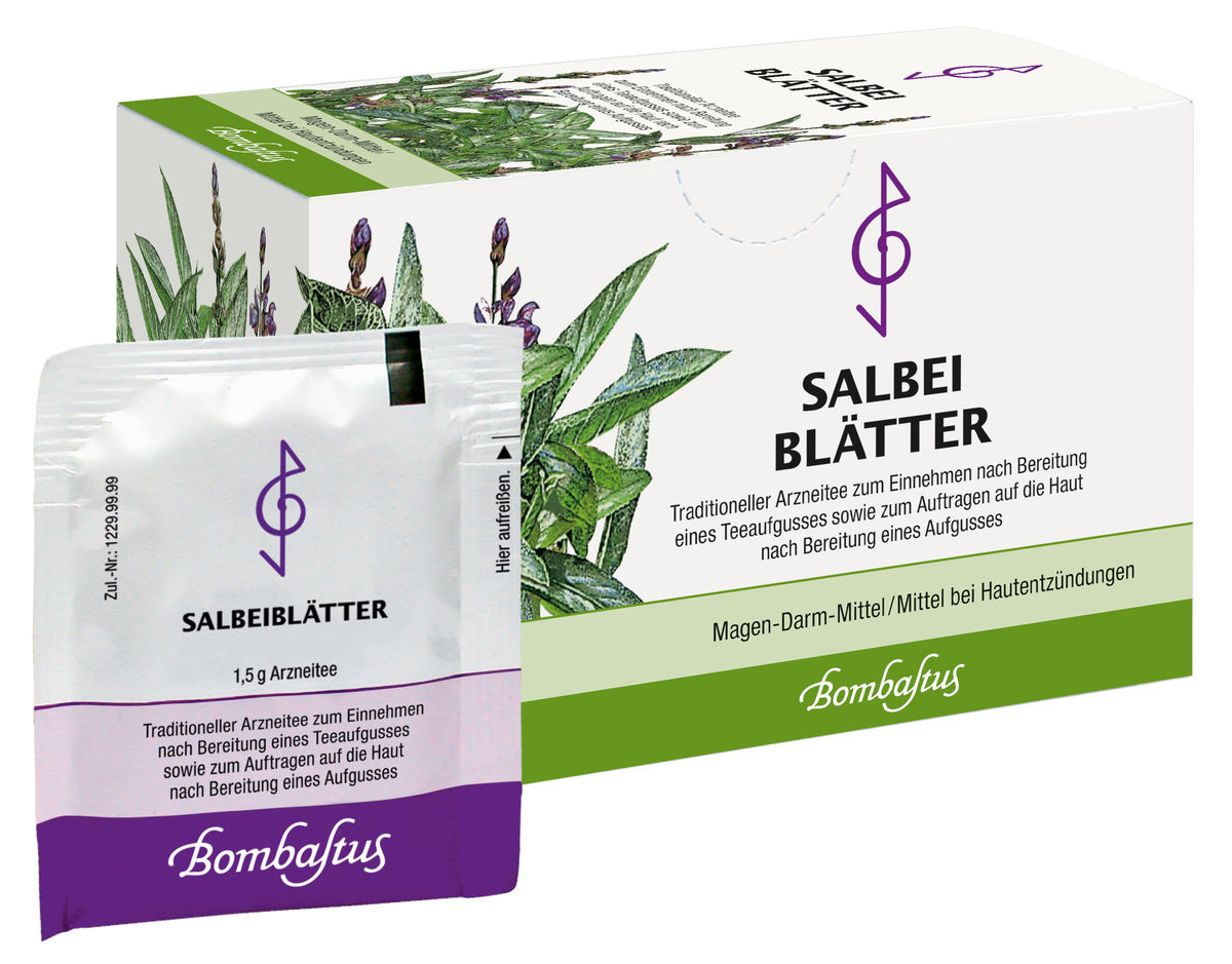 SALBEIBL�TTER Tee Filterbeutel