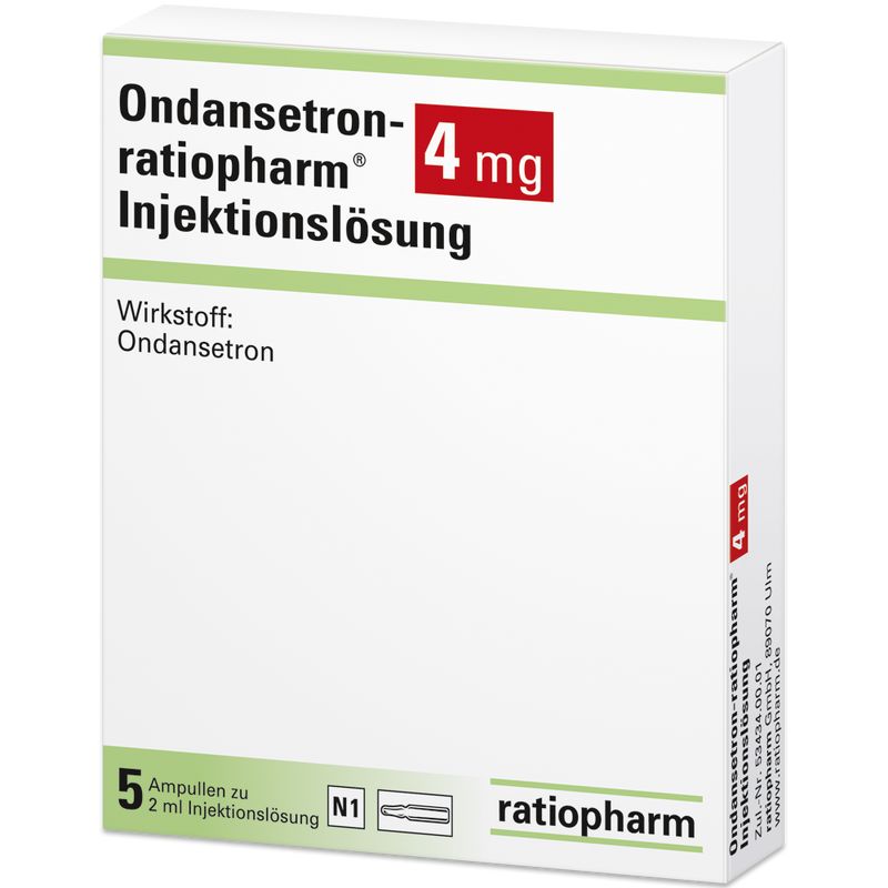 ONDANSETRON-ratiopharm 4 mg Injektionsl�sung