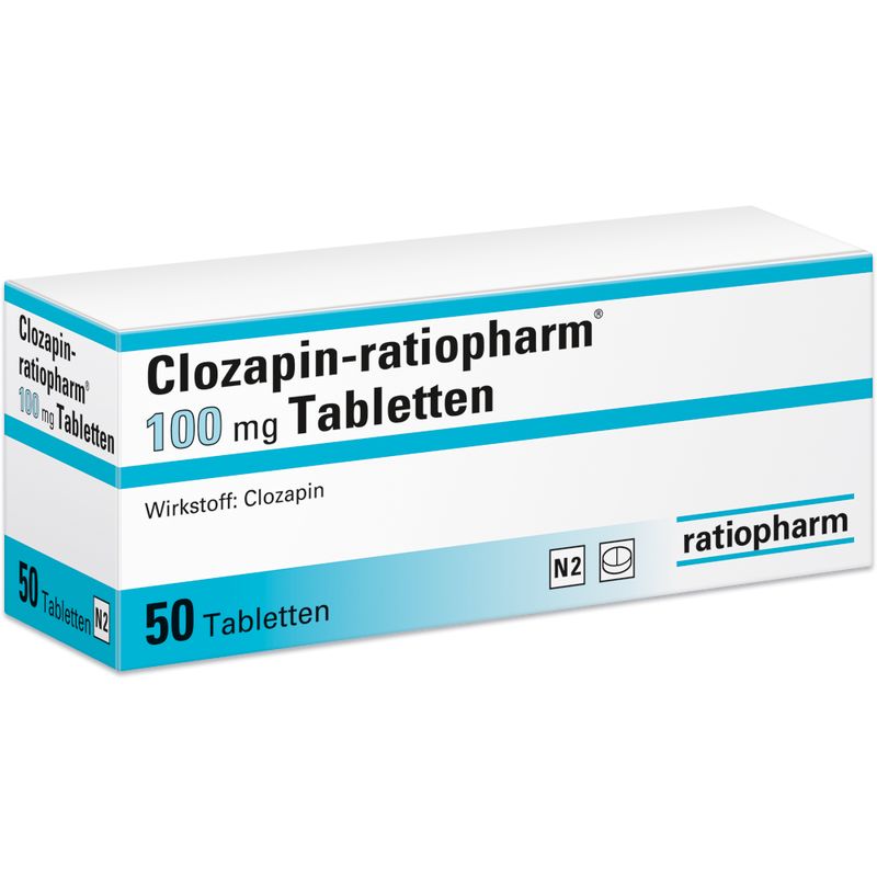 CLOZAPIN-ratiopharm 100 mg Tabletten