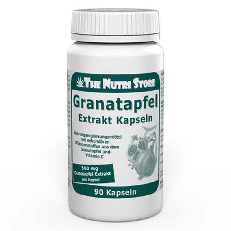 GRANATAPFEL EXTRAKT 500 mg Kapseln