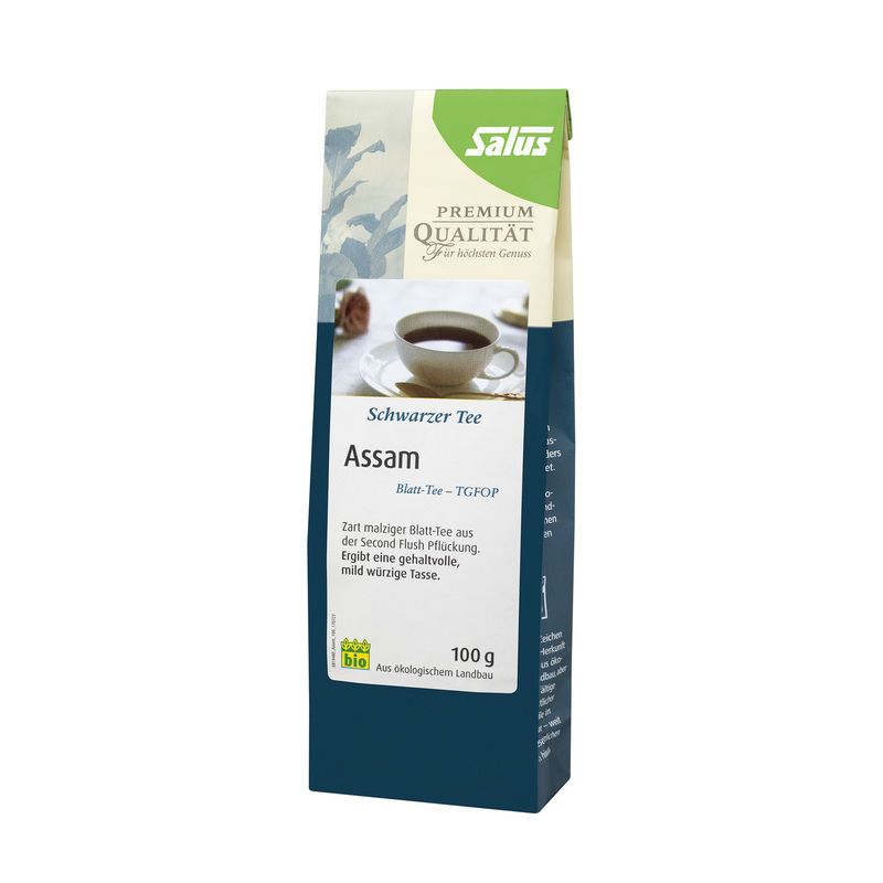 ASSAM schwarzer Tee Blatt-Tee TGFOP Bio Salus