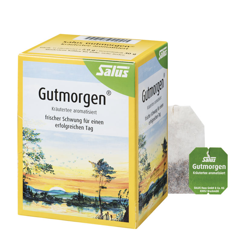 GUTMORGEN Kr�utertee m.nat�rlich.Aroma Salus Fbtl.