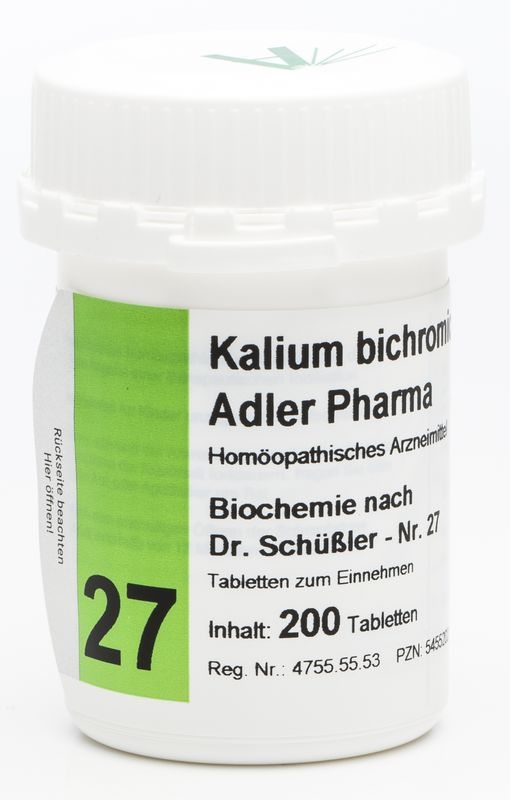 BIOCHEMIE Adler 27 Kalium bichrom D 12 Tabletten