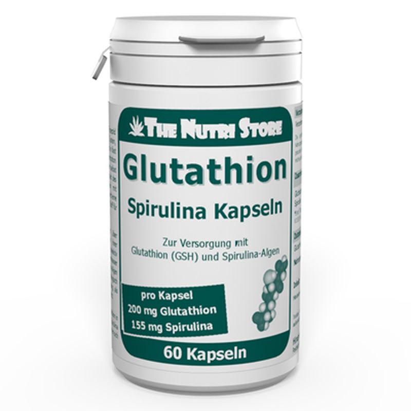 GLUTATHION 200 mg+Spirulina Kapseln