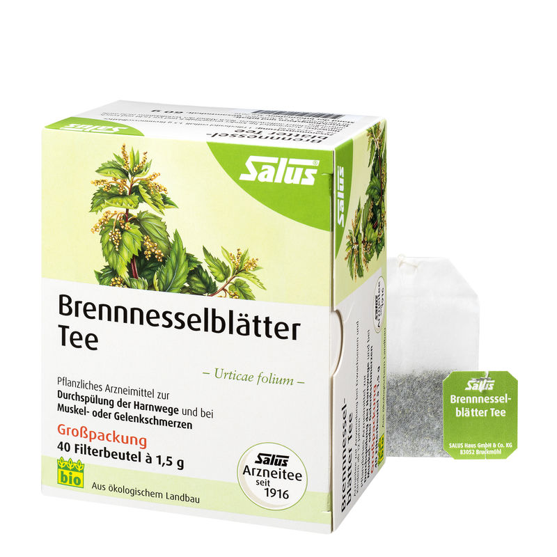 BRENNNESSELBL�TTER Tee Bio Urticae folium Salus