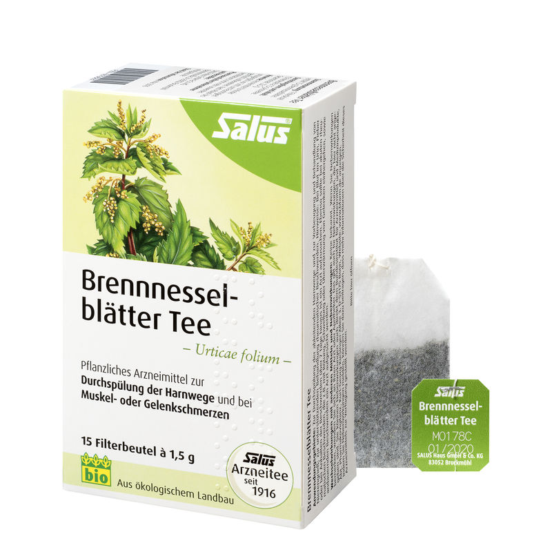 BRENNNESSELBL�TTER Tee Bio Urticae folium Salus