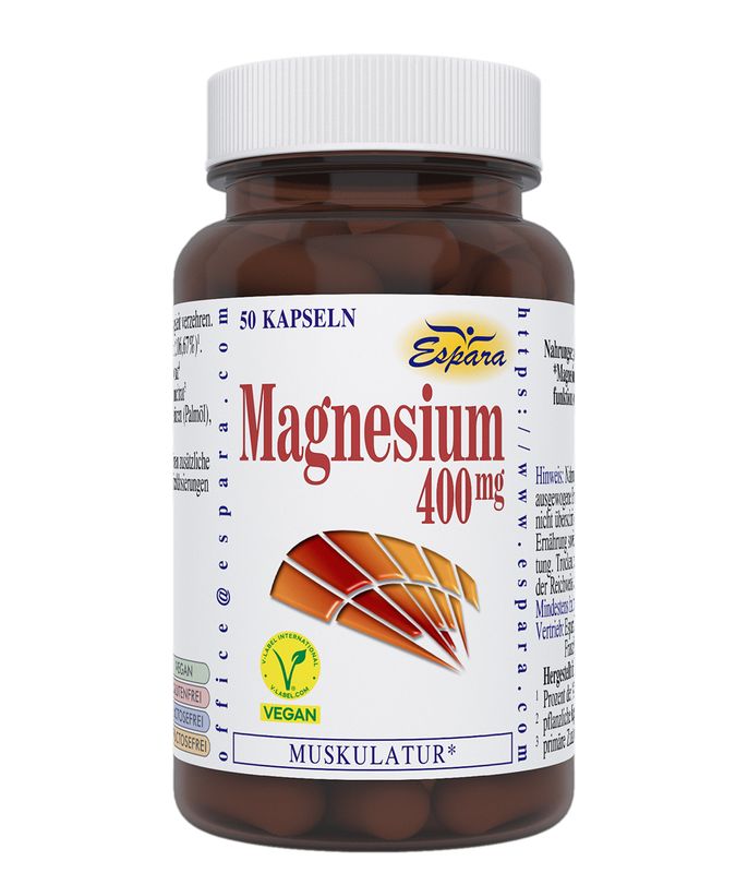 MAGNESIUM 400 Kapseln