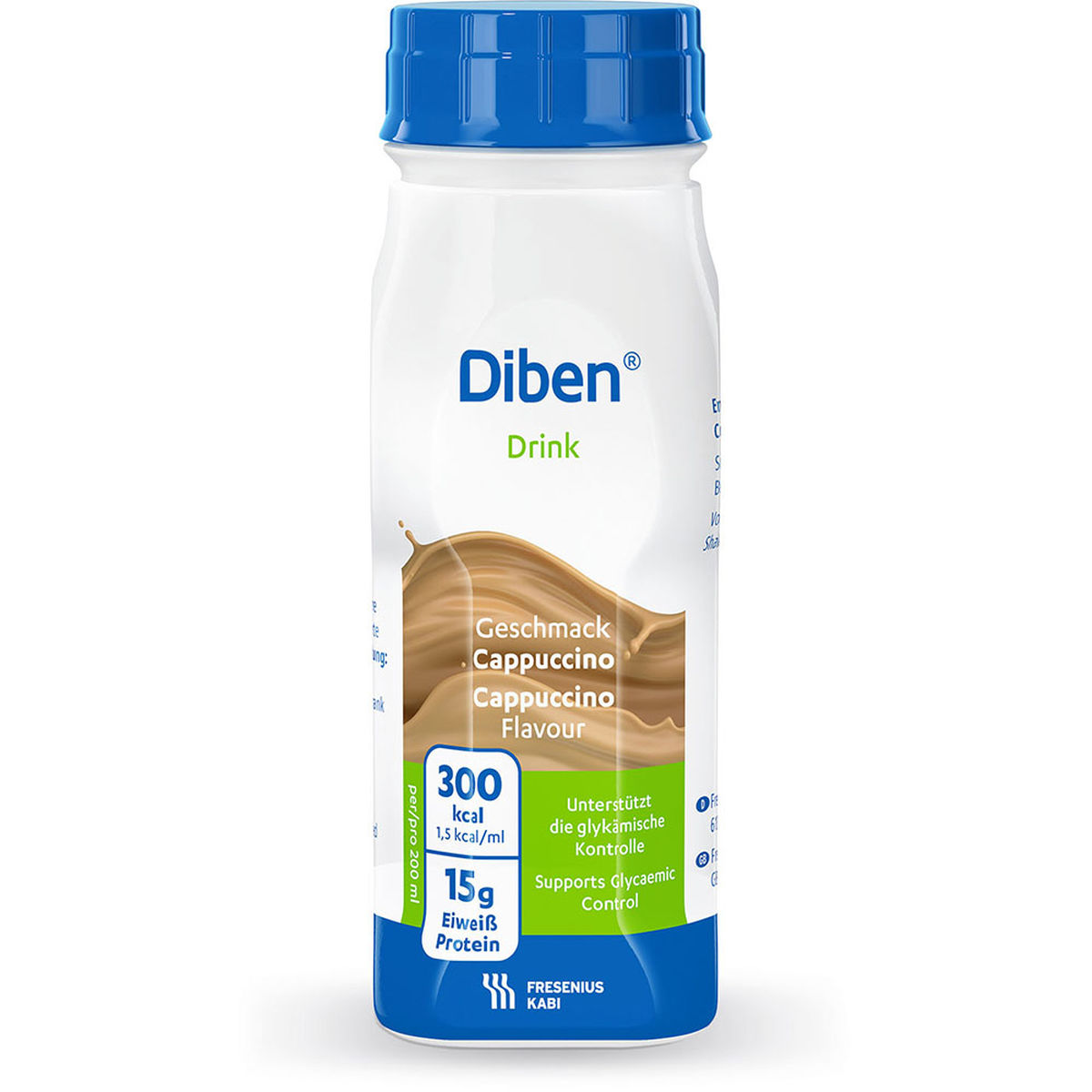 DIBEN DRINK Cappuccino 1.5 kcal/ml Trinkflasche