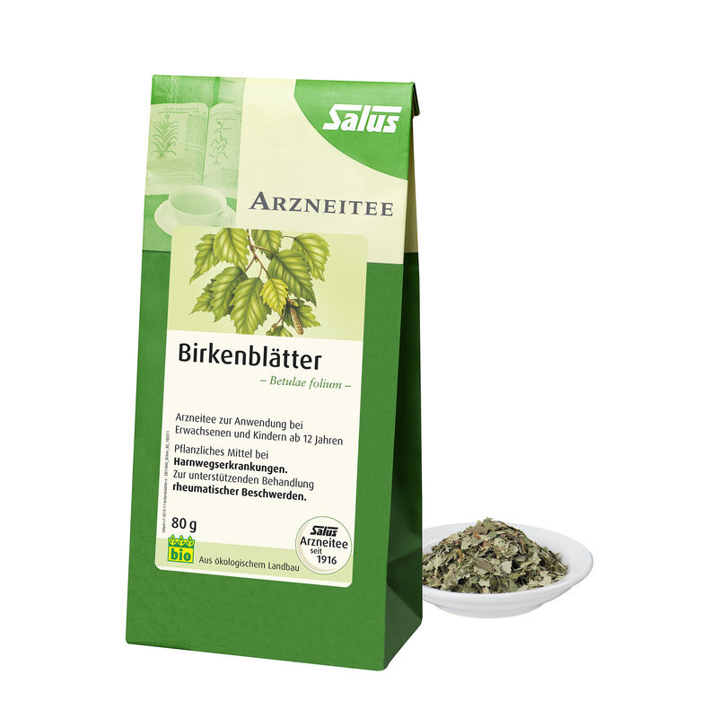 BIRKENBL�TTER Tee Bio Betulae folium Salus
