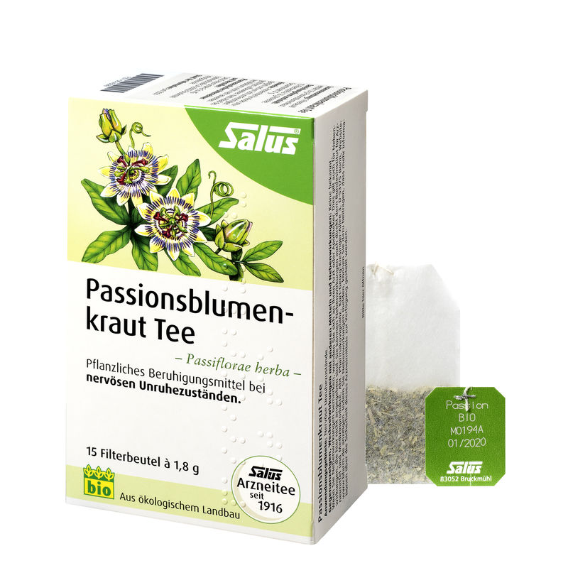 PASSIONSBLUMENKRAUT Tee Passiflorae her.Bio Salus