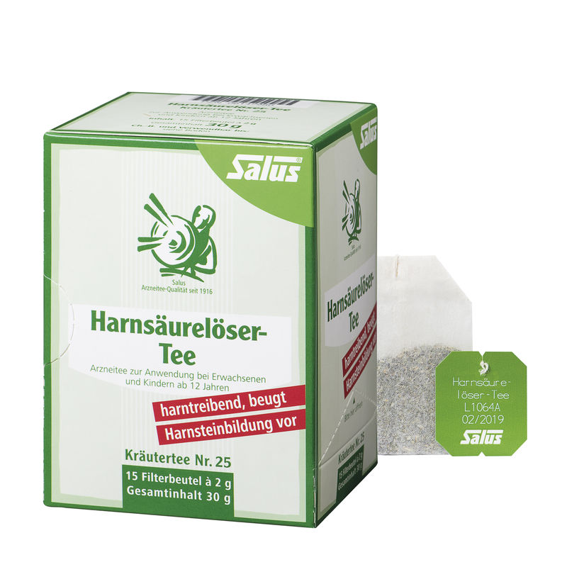 HARNS�UREL�SER-Tee Kr�utertee Nr.25 Salus Fbtl.