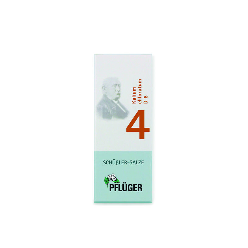 BIOCHEMIE Pfl�ger 4 Kalium chloratum D 6 Tabletten