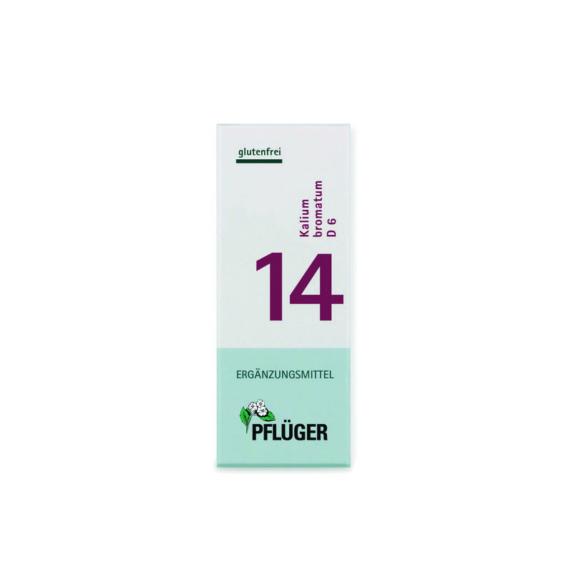 BIOCHEMIE Pfl�ger 14 Kalium bromatum D 6 Tabletten