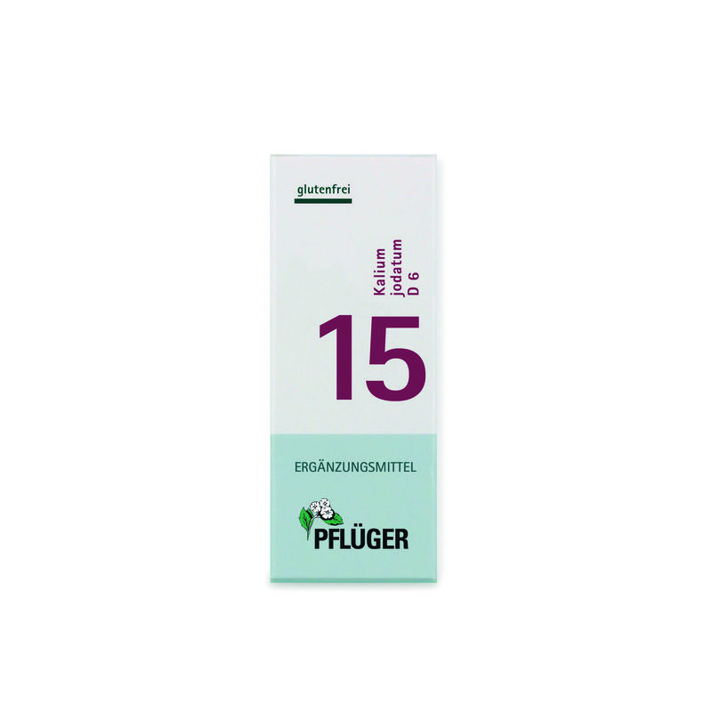 BIOCHEMIE Pfl�ger 15 Kalium jodatum D 6 Tabletten
