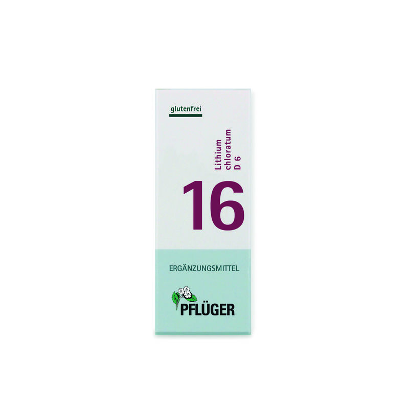 BIOCHEMIE Pfl�ger 16 Lithium chloratum D 6 Tabl.