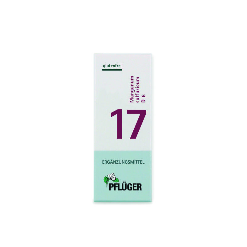 BIOCHEMIE Pfl�ger 17 Manganum sulfuricum D 6 Tabl.