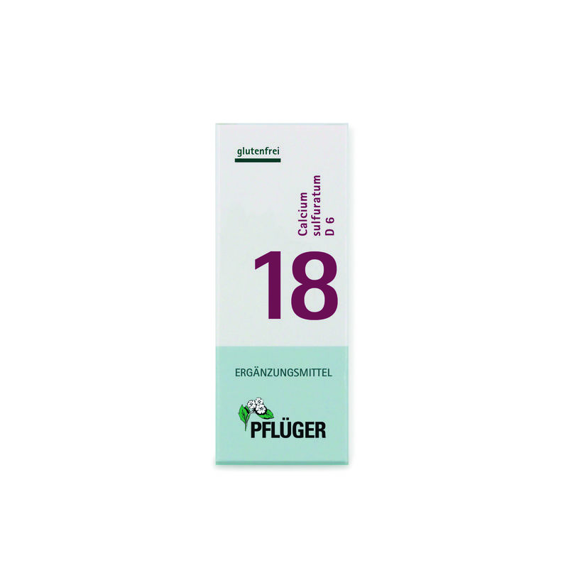 BIOCHEMIE Pfl�ger 18 Calcium sulfuratum D 6 Tabl.