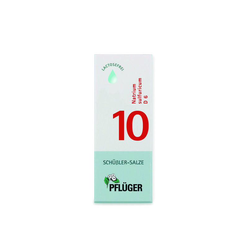 BIOCHEMIE Pfl�ger 10 Natrium sulfuricum D 6 Tropf.
