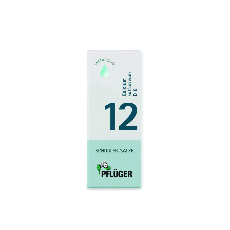 BIOCHEMIE Pfl�ger 12 Calcium sulfuricum D 6 Tropf.