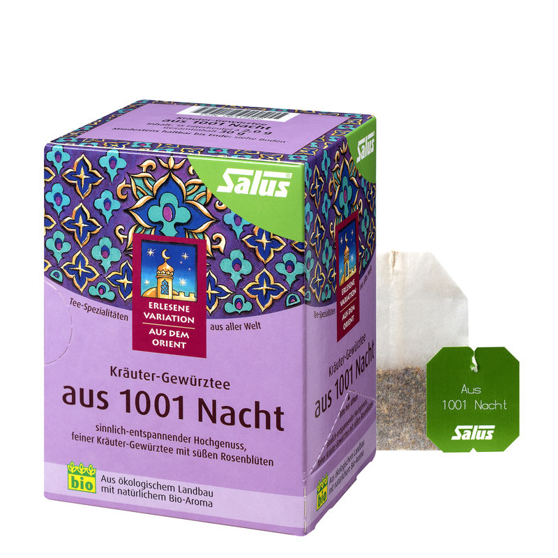 KR�UTER-GEW�RZTEE aus 1001 Nacht Bio Salus Fbtl.