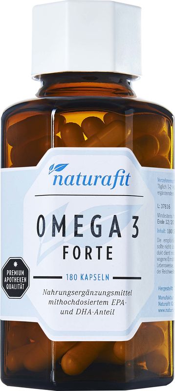 NATURAFIT Omega-3 forte Kapseln