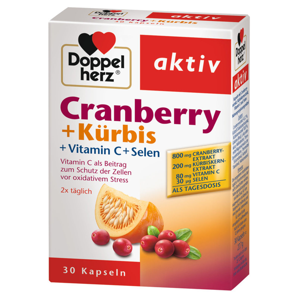 DOPPELHERZ Cranberry+K�rbis Kapseln