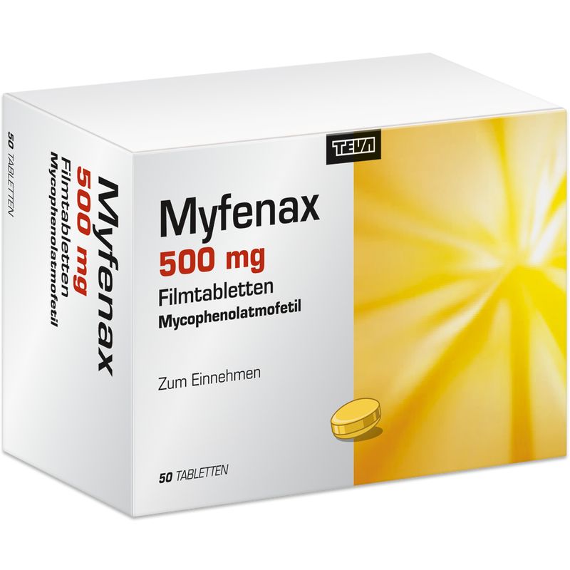 MYFENAX 500 mg Filmtabletten