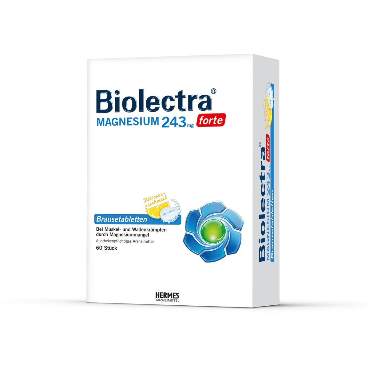 BIOLECTRA Magnesium 243 mg forte Zitrone Br.-Tabl.