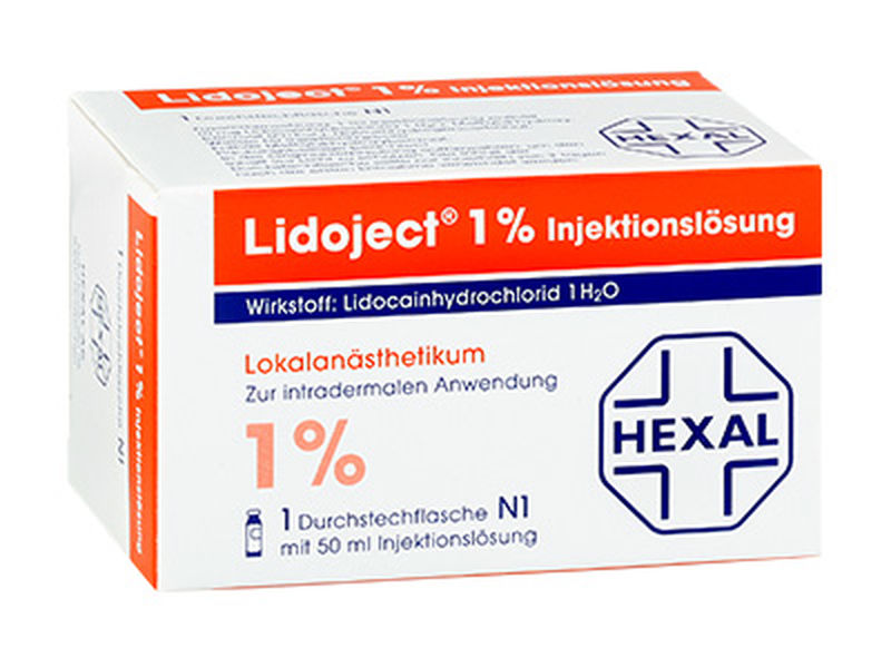 LIDOJECT 1% Injektionsl�sung in Durchstechflaschen