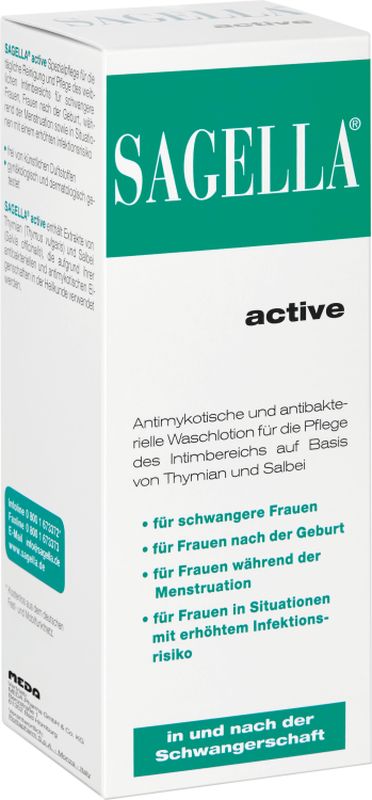 SAGELLA active Pregnacare Waschlotion