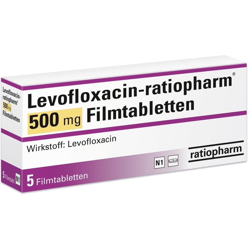 LEVOFLOXACIN-ratiopharm 500 mg Filmtabletten