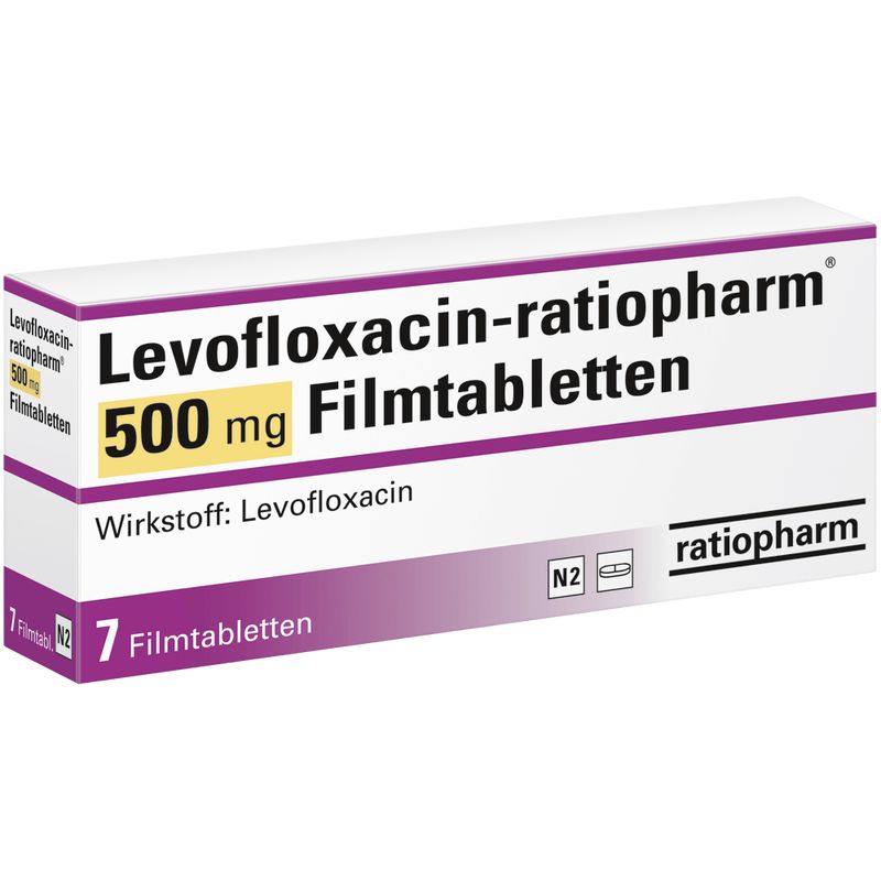 LEVOFLOXACIN-ratiopharm 500 mg Filmtabletten