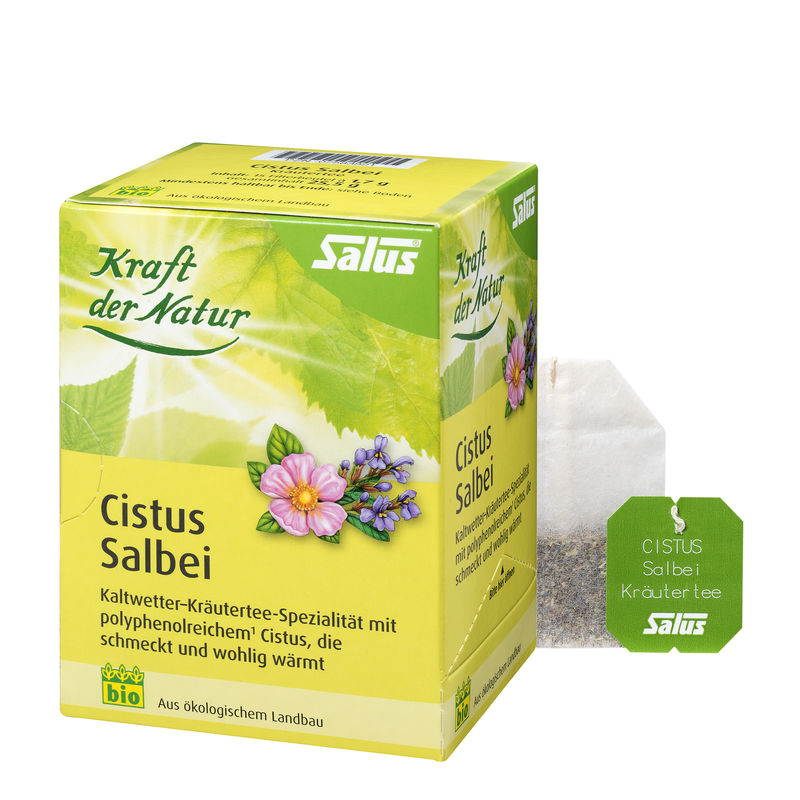 CISTUS SALBEI Kr�utertee Kraft d.Natur Salus Fbtl.