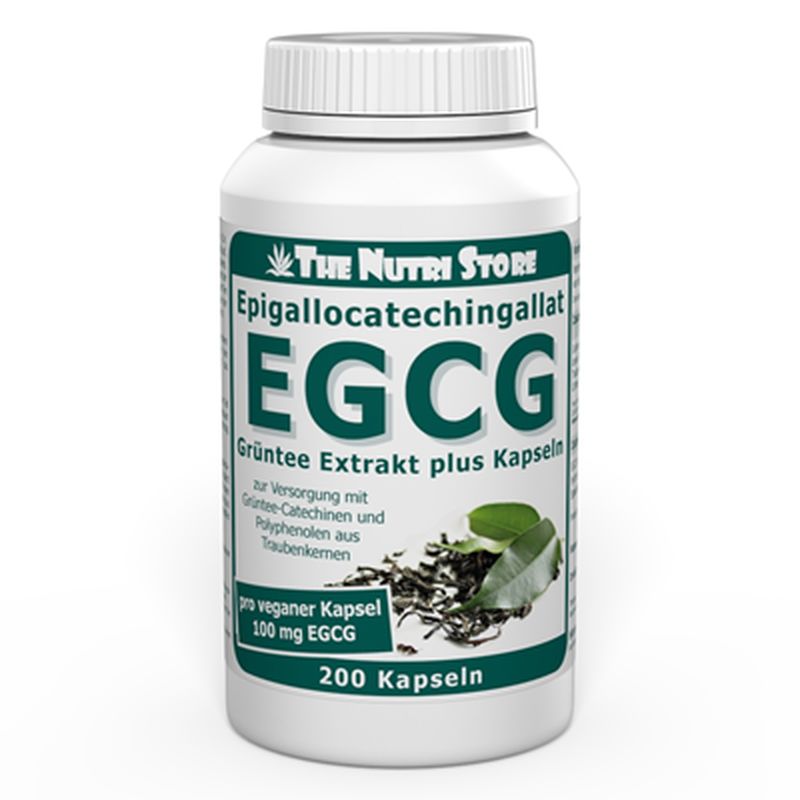 EGCG 100 mg Gr�ntee Extrakt plus Kapseln