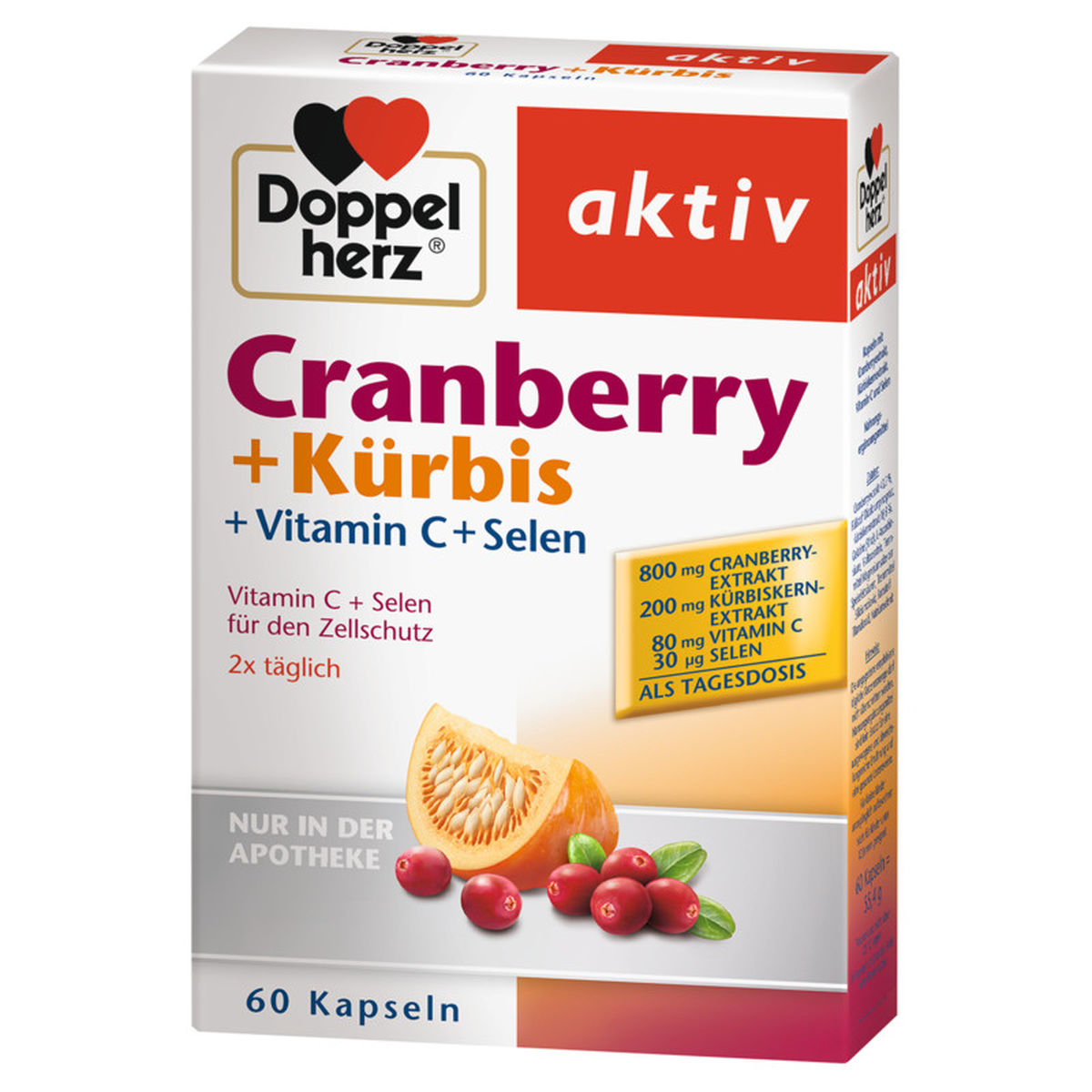 DOPPELHERZ Cranberry+K�rbis Kapseln