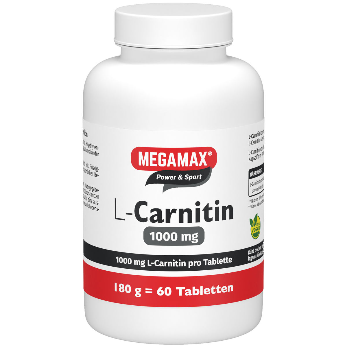 L-CARNITIN 1000 mg Megamax Tabletten