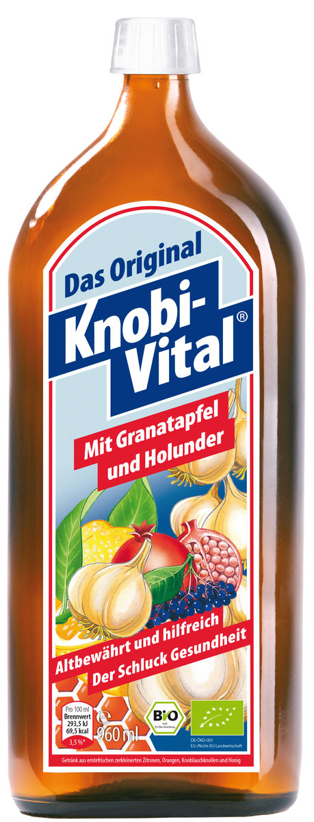 KNOBIVITAL mit Granatapfel und Holunder Bio