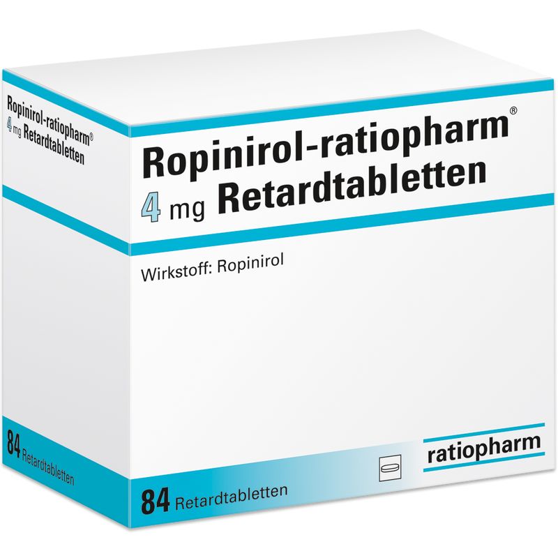 ROPINIROL-ratiopharm 4 mg Retardtabletten